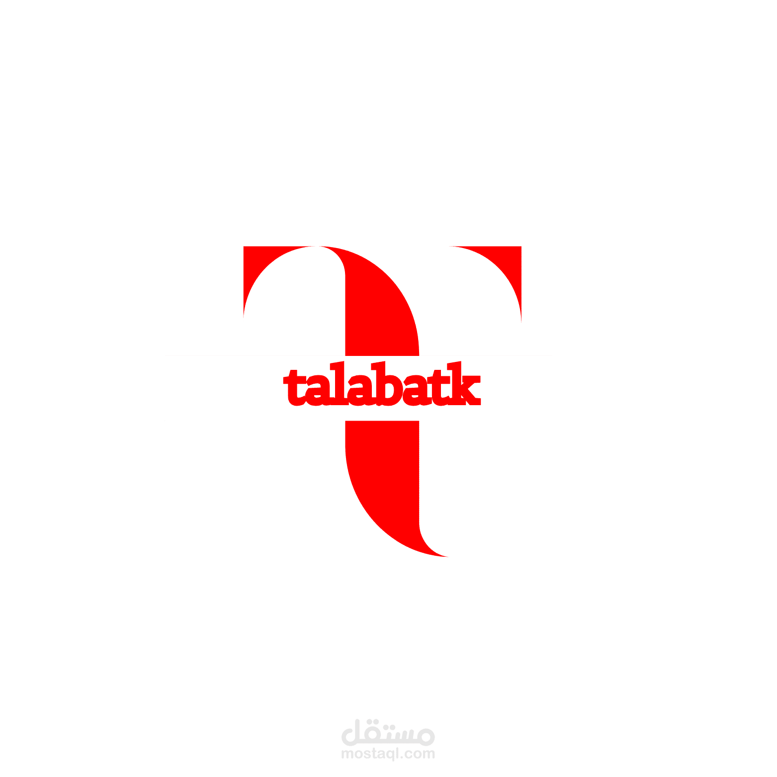 تصميم شعار احترافي لتطبيق توصيل طلبات – Talabatk
