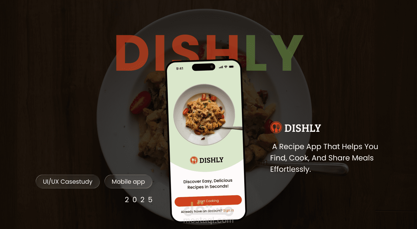 Cooking Recipes App – Full UI/UX Case Study
