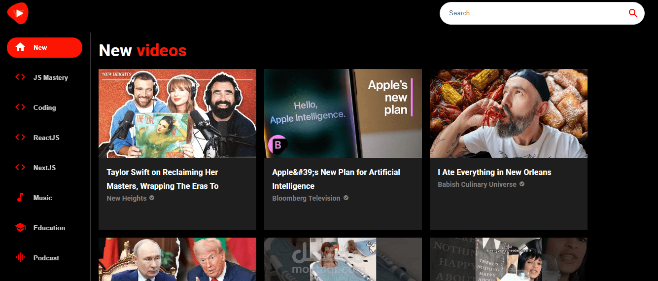 Youtube Clone