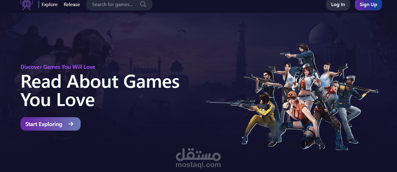 Gaming website