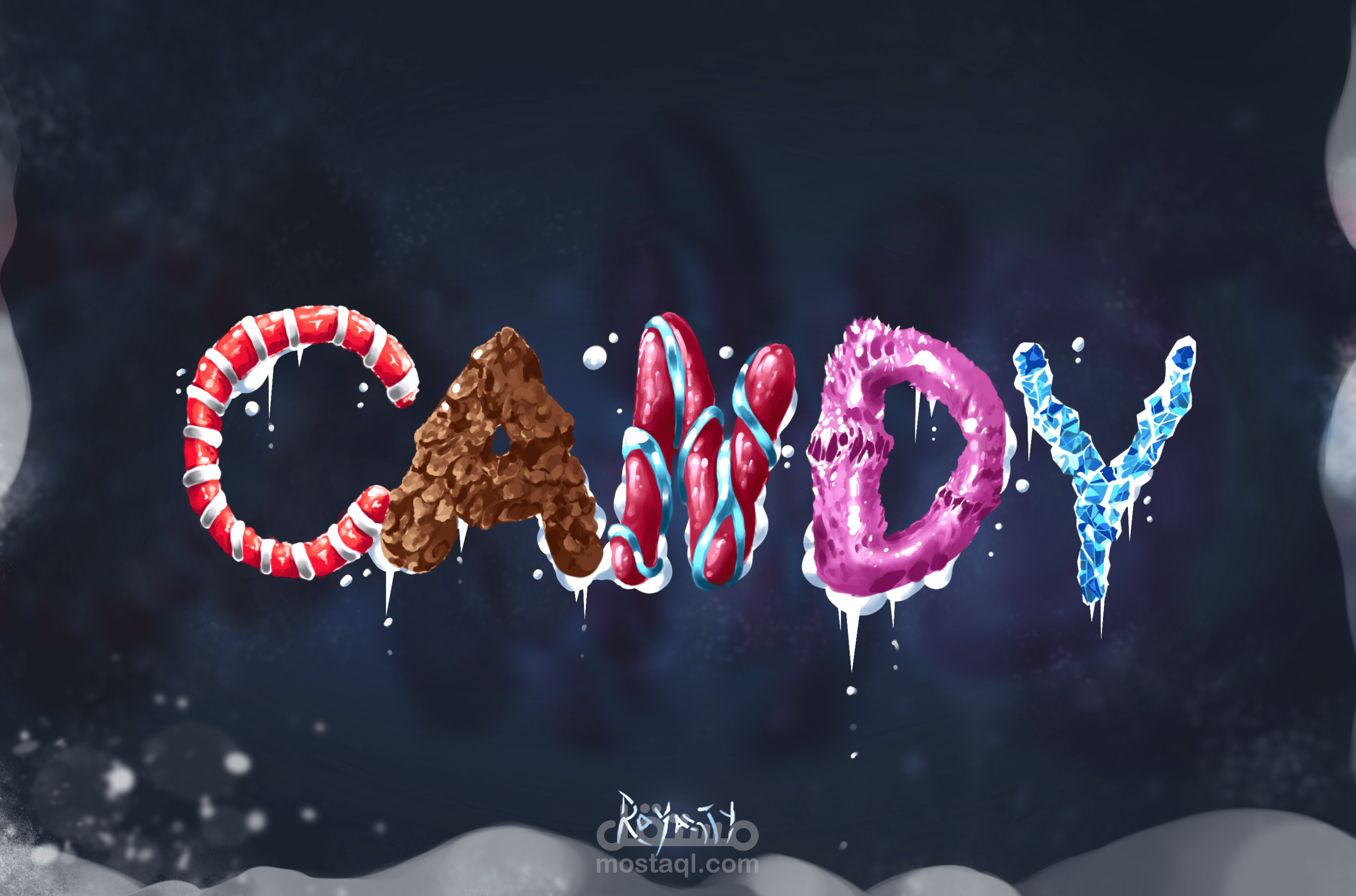 شعار  "CANDY"