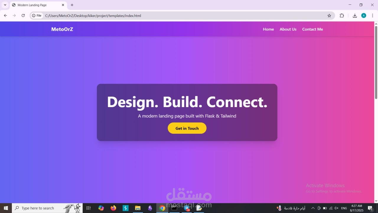 Landing Page