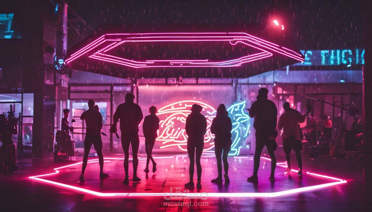 Neon city