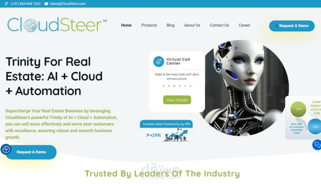 موقع CloudSteer – AI + Cloud + Automation