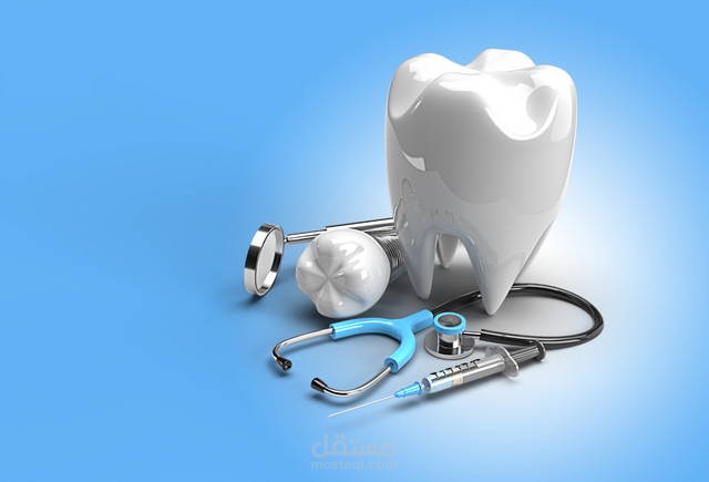 Portfolio for a dentist