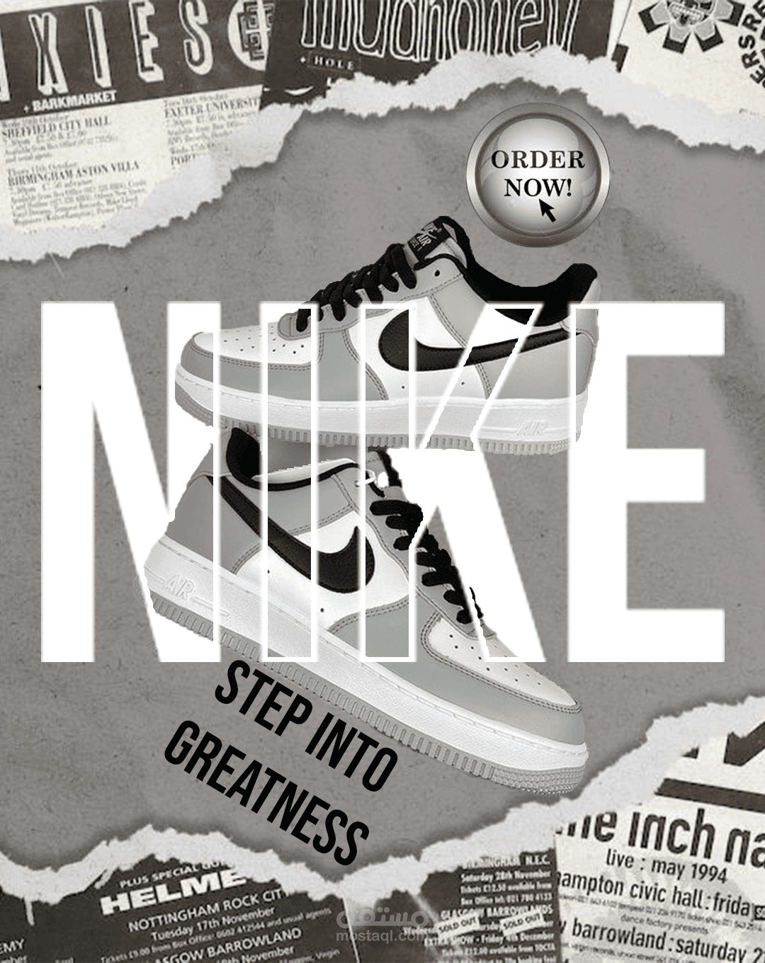 nike shoes advertisement