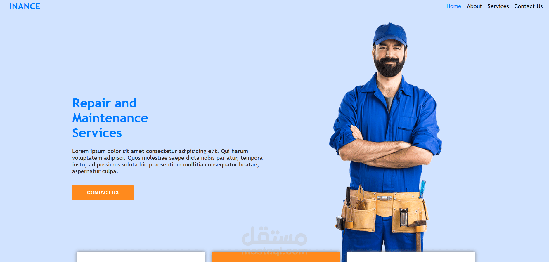 INANCE Website