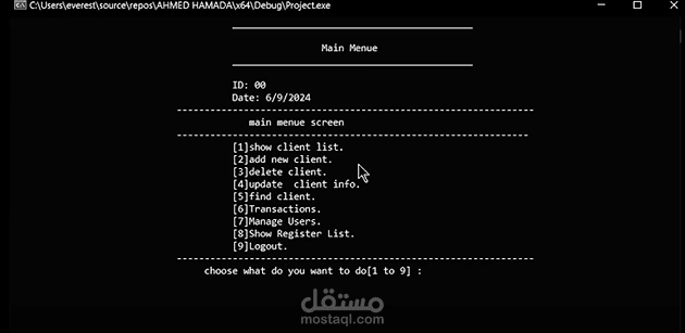Bank Management System
