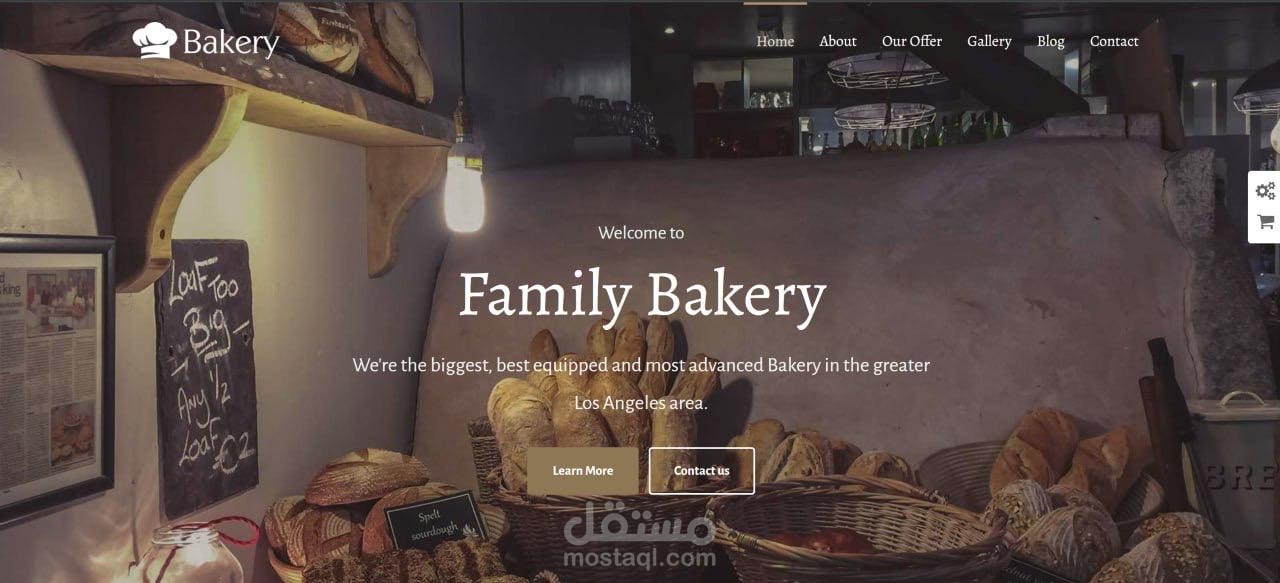 Bakery web Application