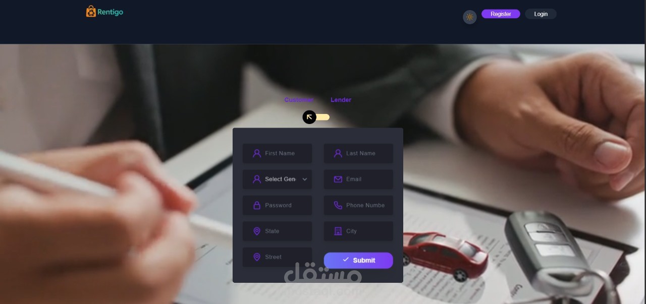 - Rentigo - Product Rental Platform