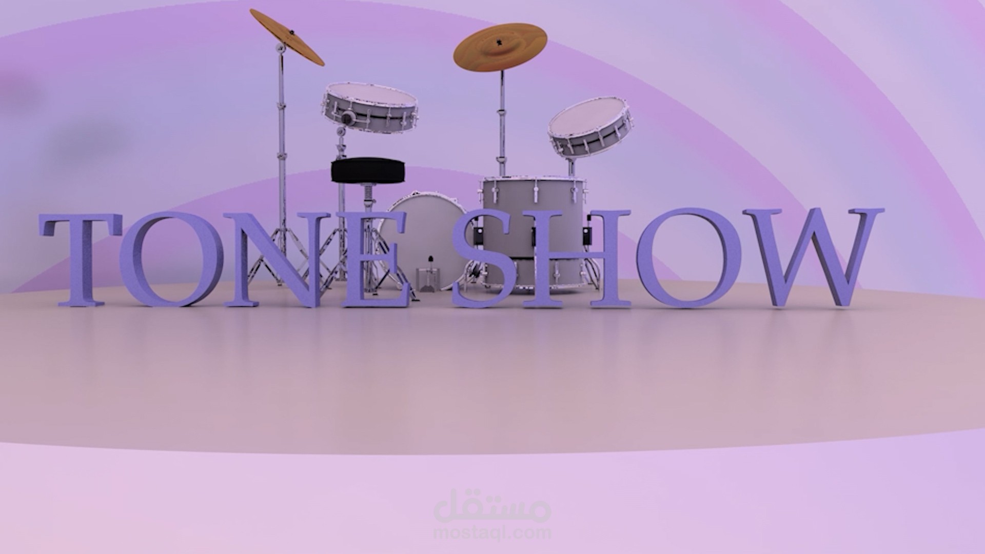 i created a small promo about a talk show named as tone show