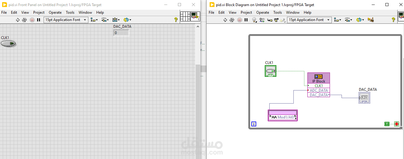PID CONTROL USING LABVIEW