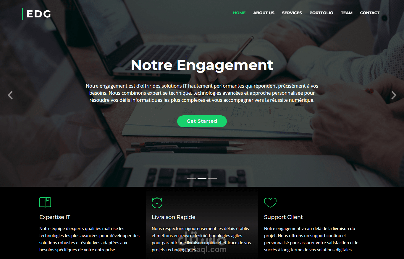 منصة EDG Informatique