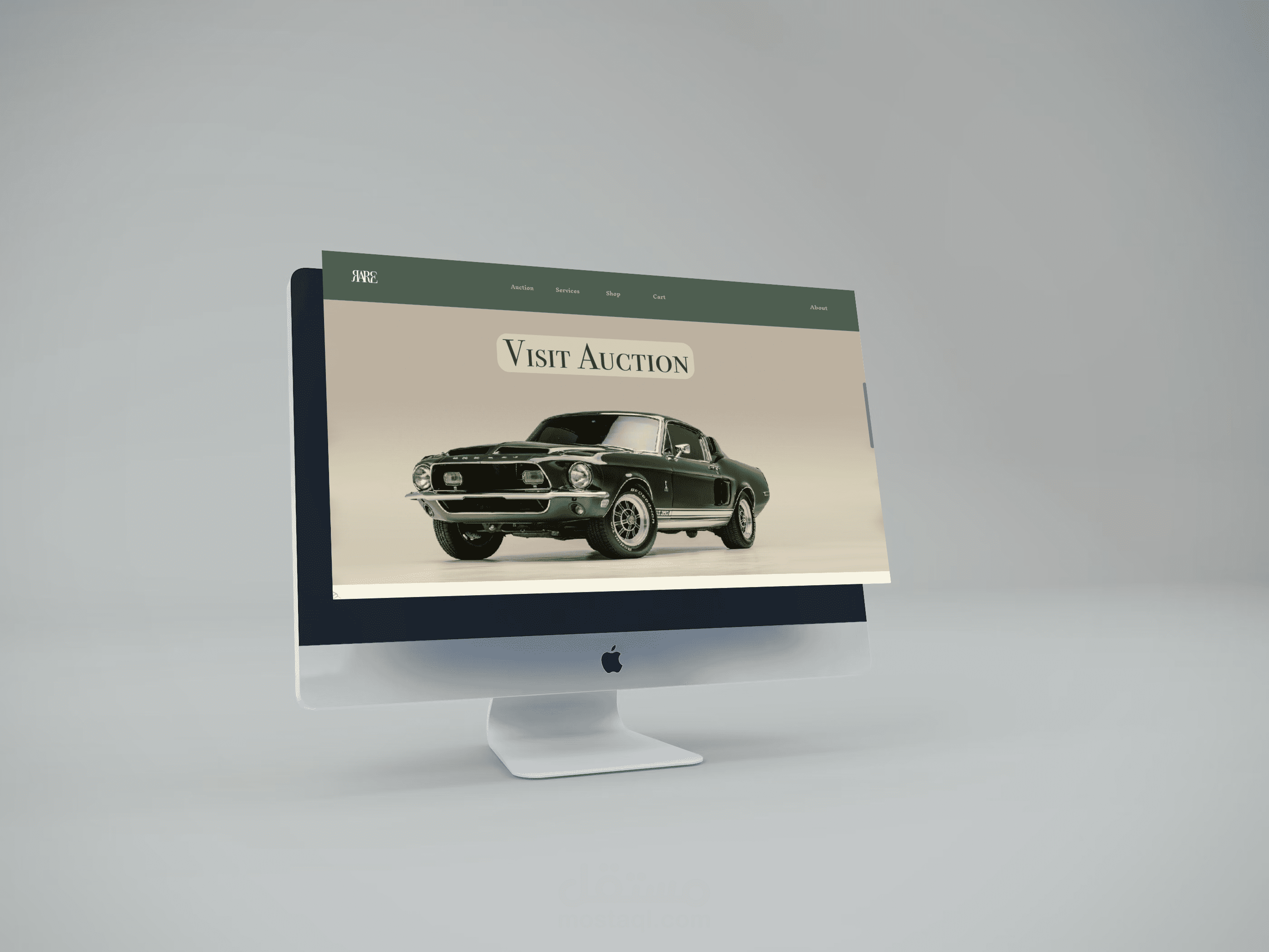 Rare (website) Branding