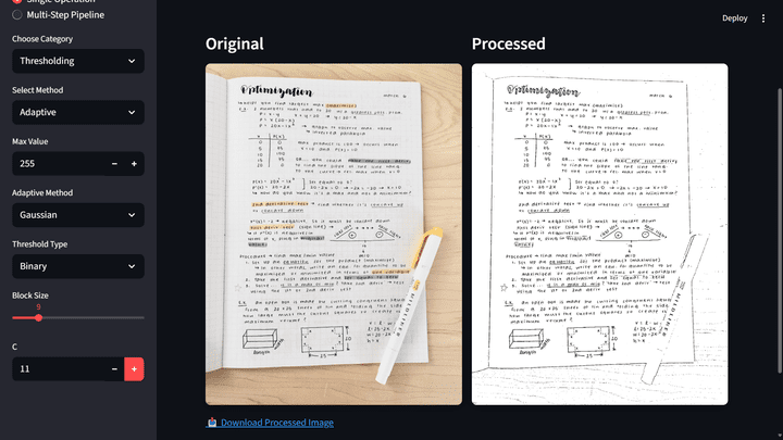 Image Processing Studio