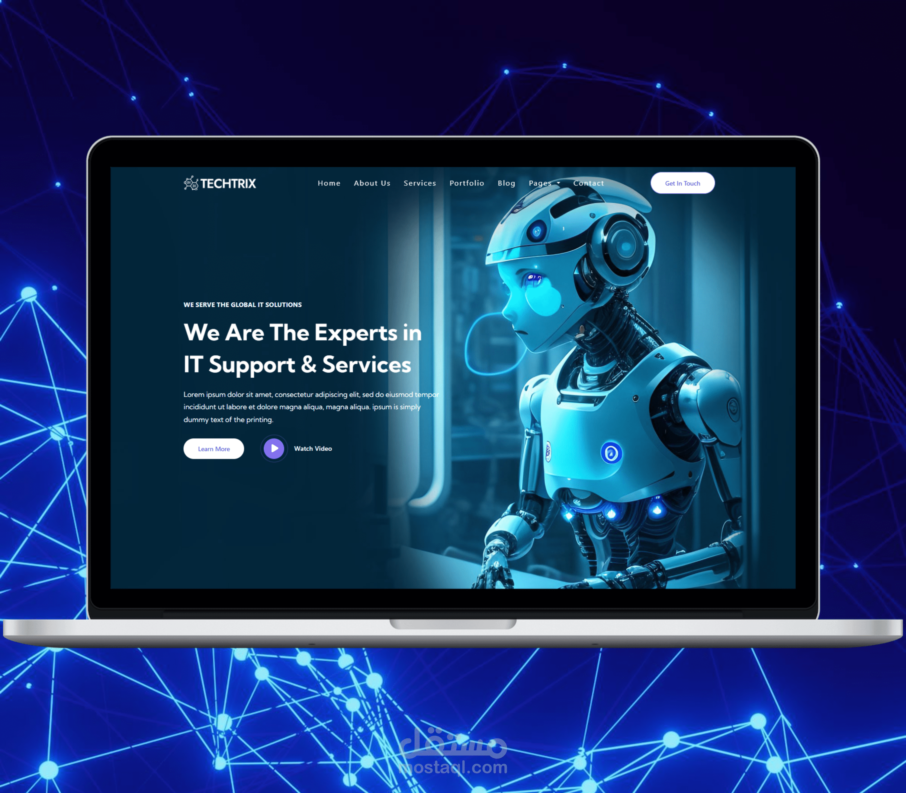TECHTRIX – Responsive Website