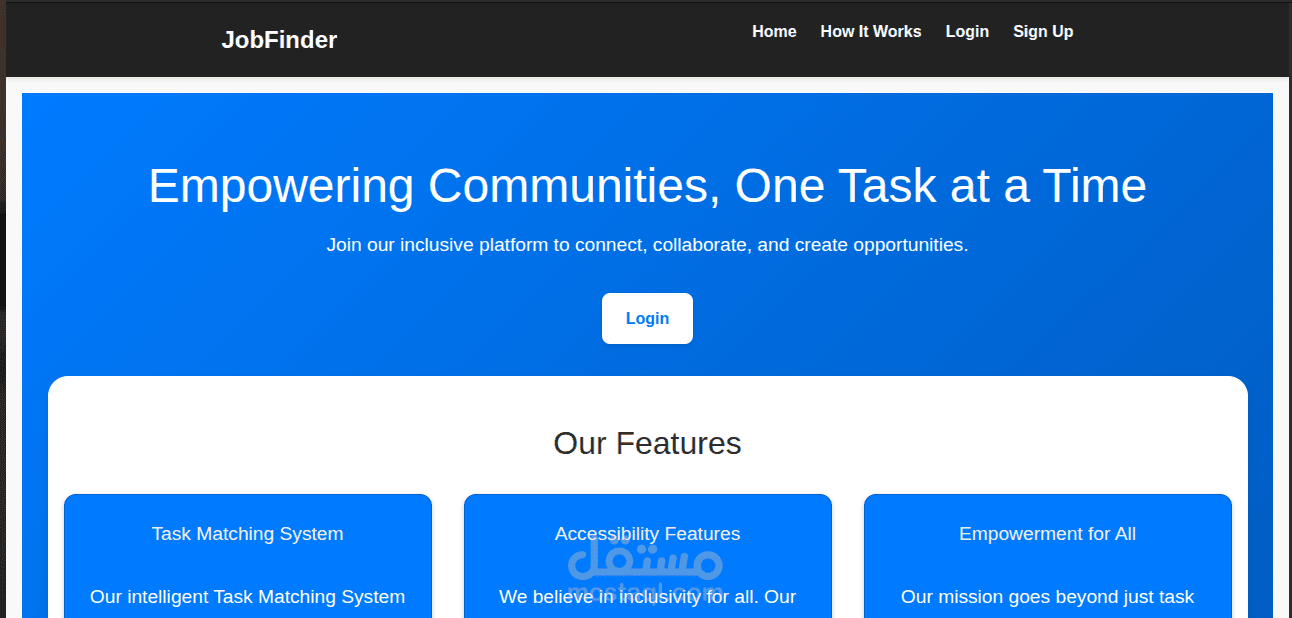 A Community-Driven Platform Connecting Small Job Seekers and Givers to Empower People with Disabilities.