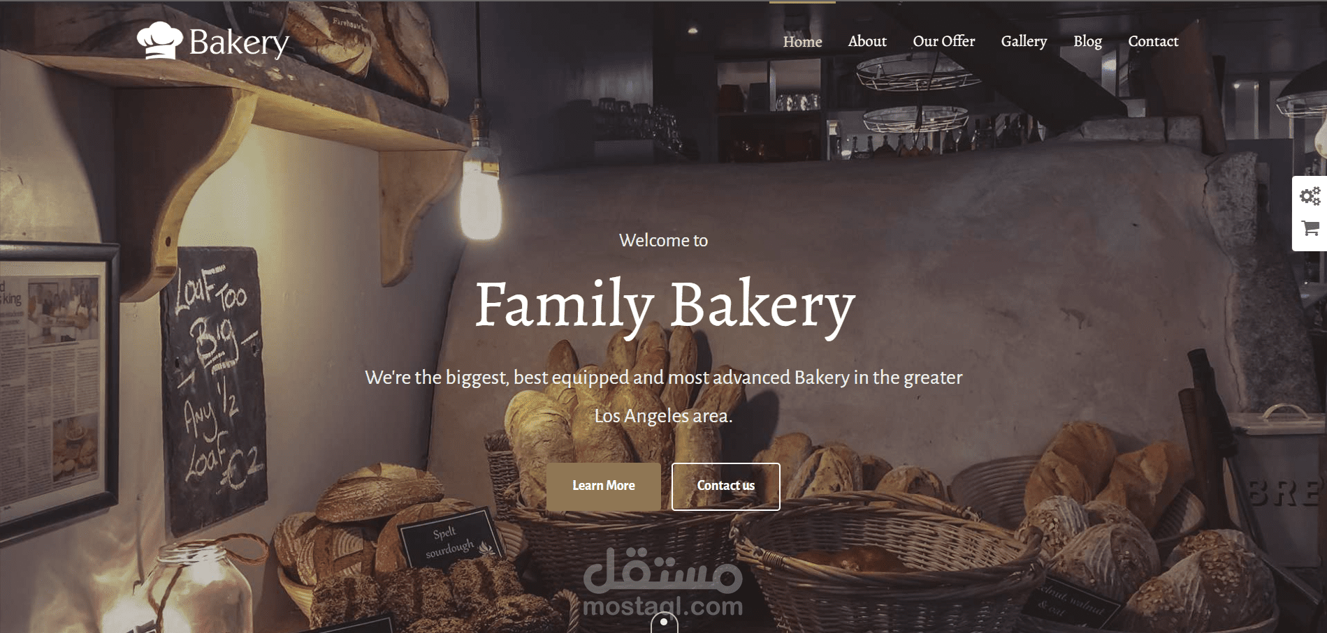 Bakery Website