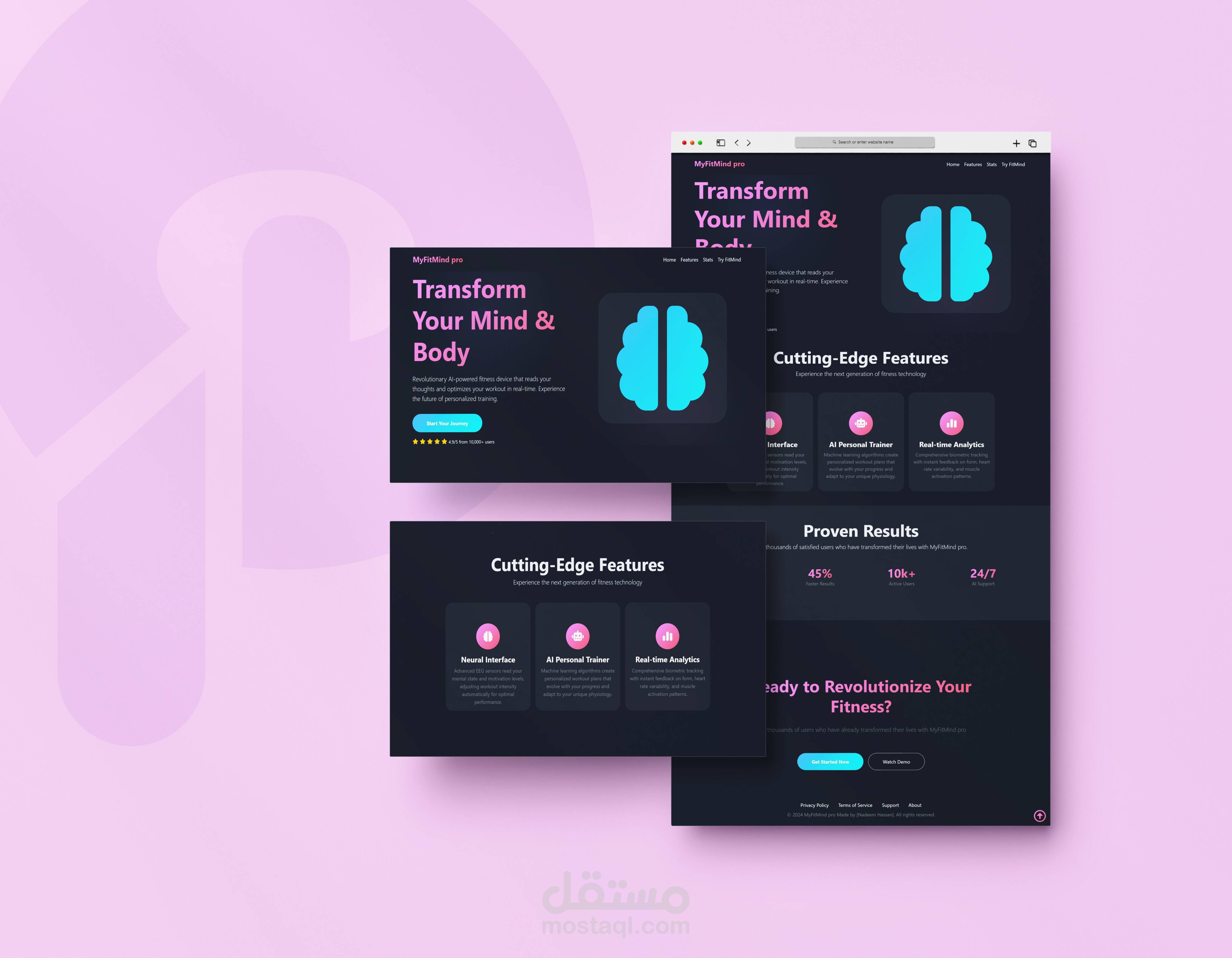 صفحة هبوط landing page