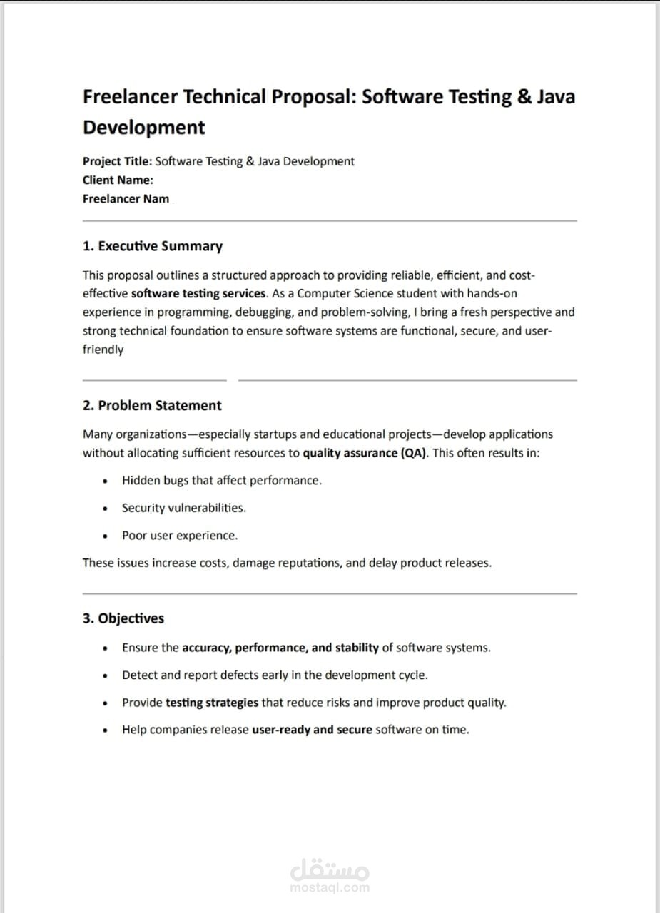 technical proposal