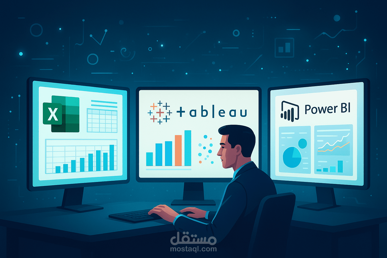تصميم Interactive Dashboards