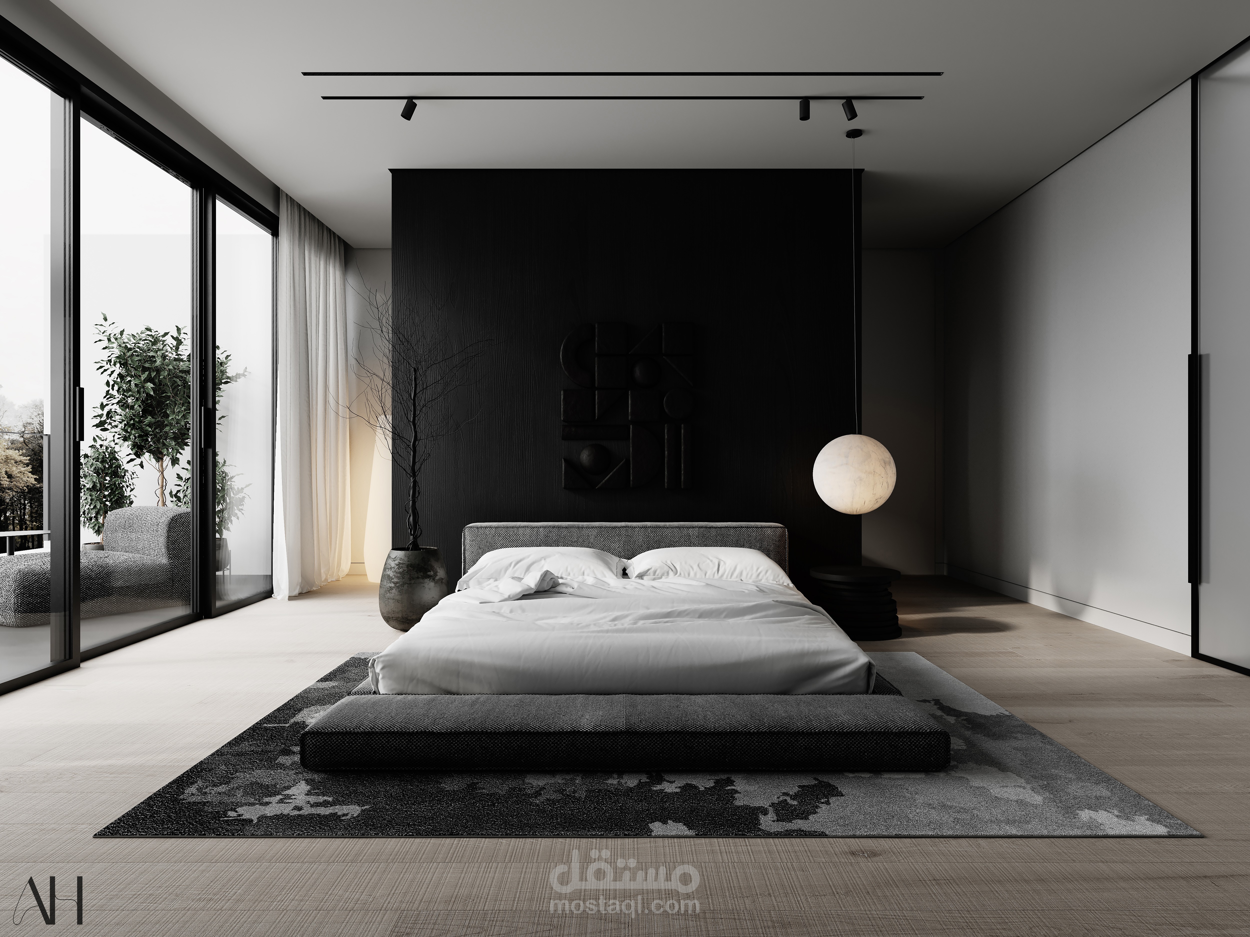 MINIMAL MASTER BEDROOM