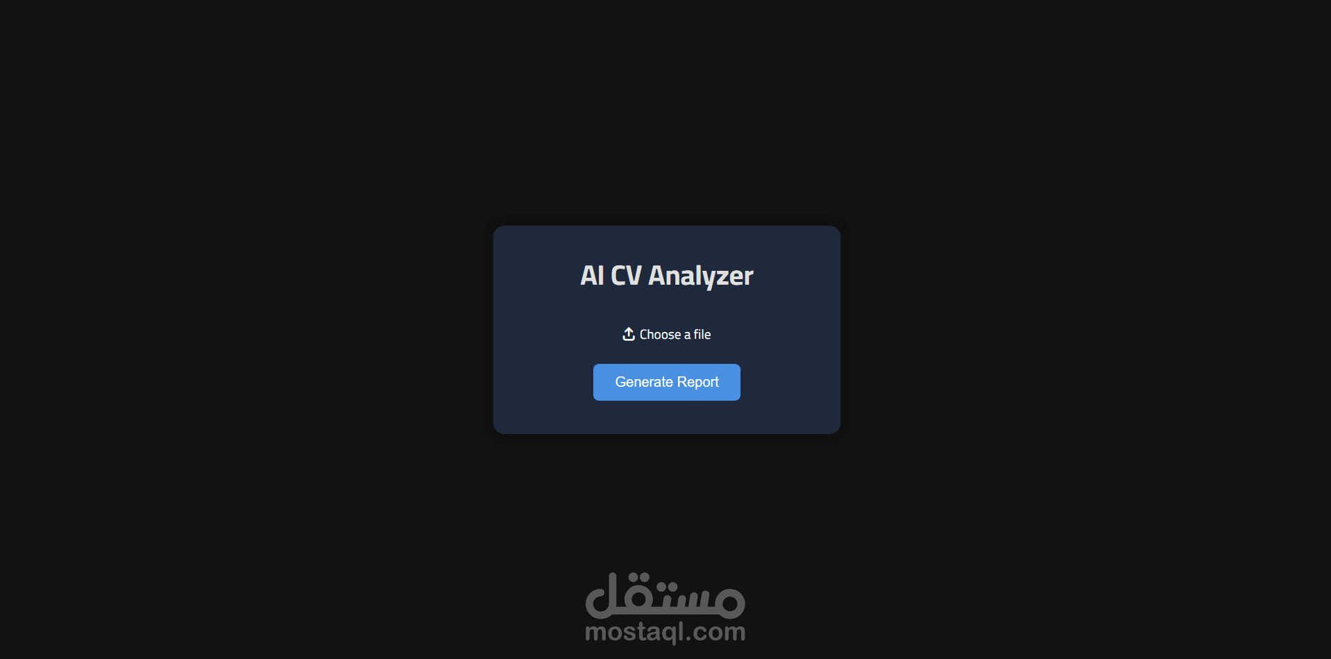 AI CV Analyzer