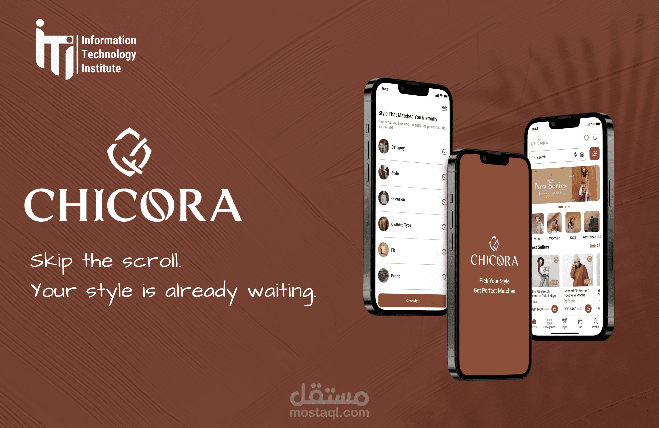 تصميم تطبيق متجر الكتروني للهواتف UI/UX E-commerce Mobile App Design