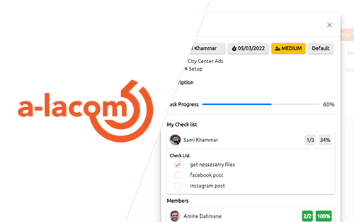 Web Platform - Alacom Internal Web Platform