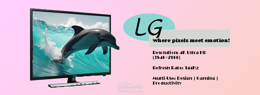 اعلان لشاشه lg