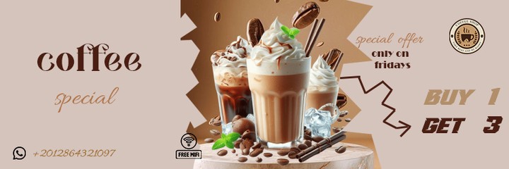 coffee shop web banner