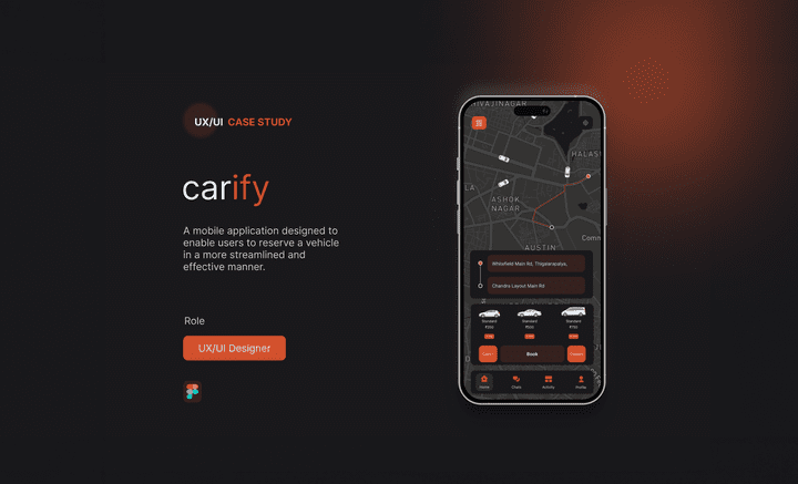 Carify app - UX/UI Case Study