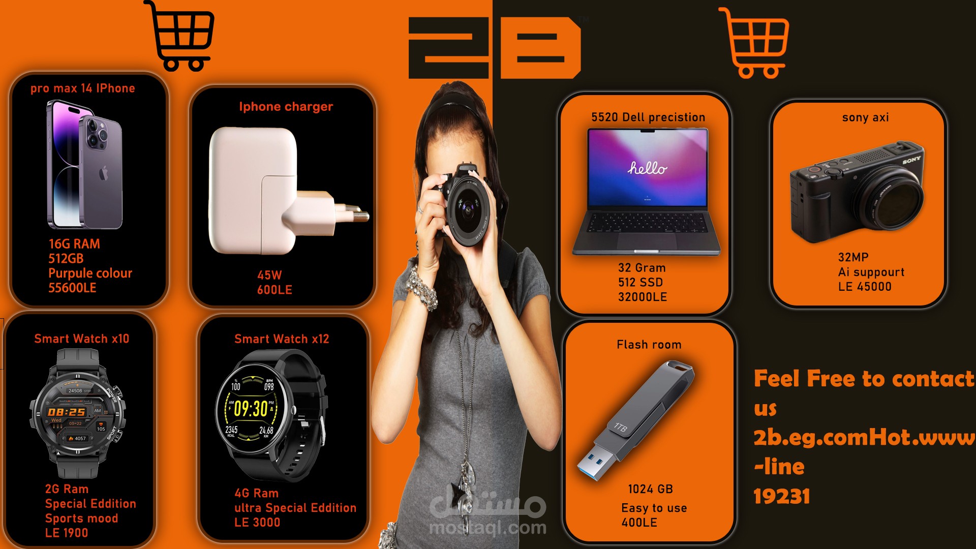 web flyer