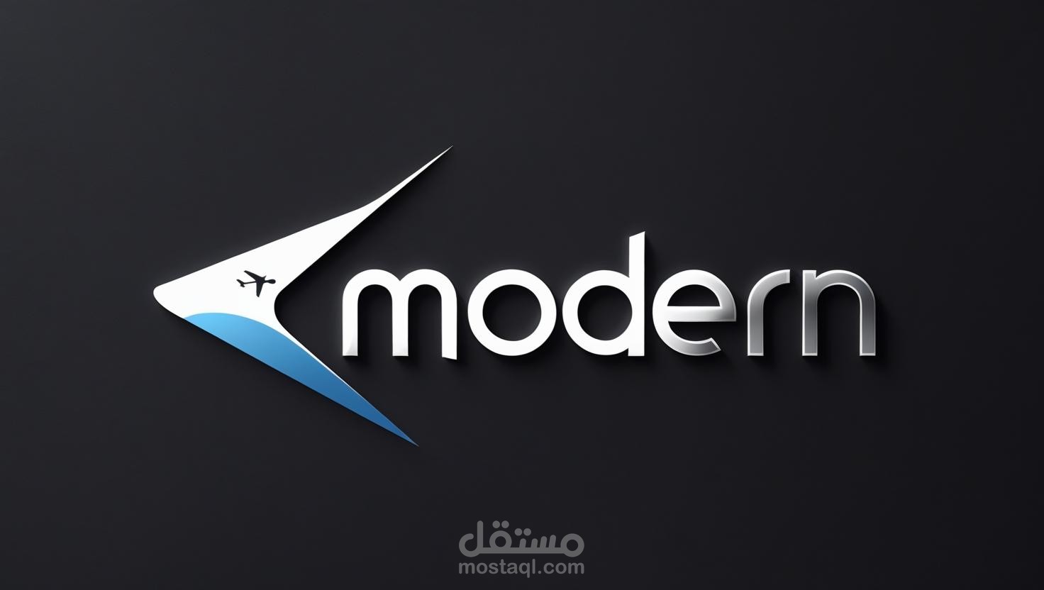 تصميم شعار لشركه طيران باسم MODERN