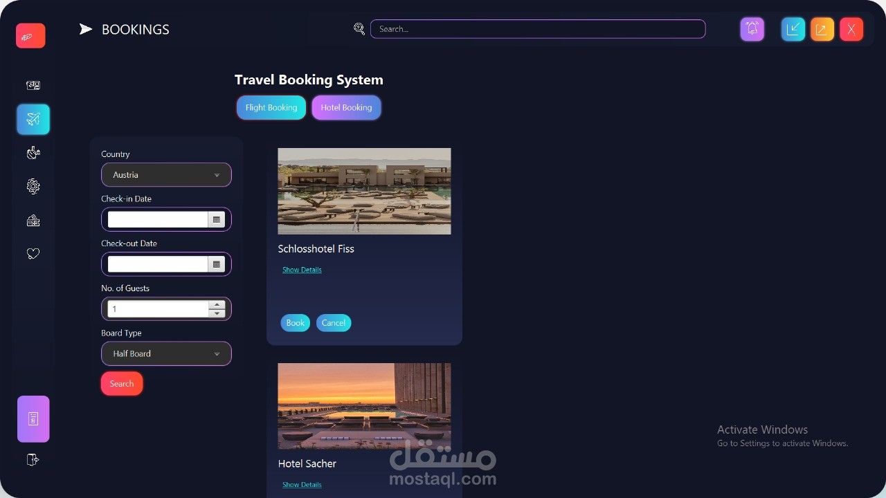 Skyway Airport using Java & GUI