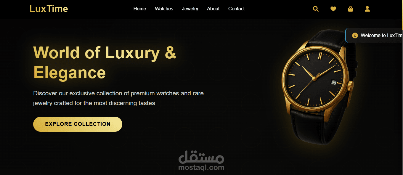 E-Commerce website