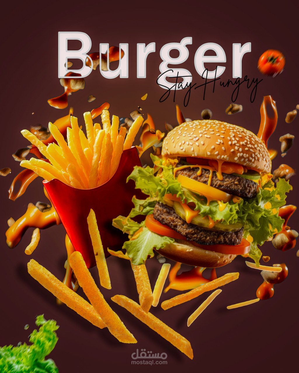 Burger post