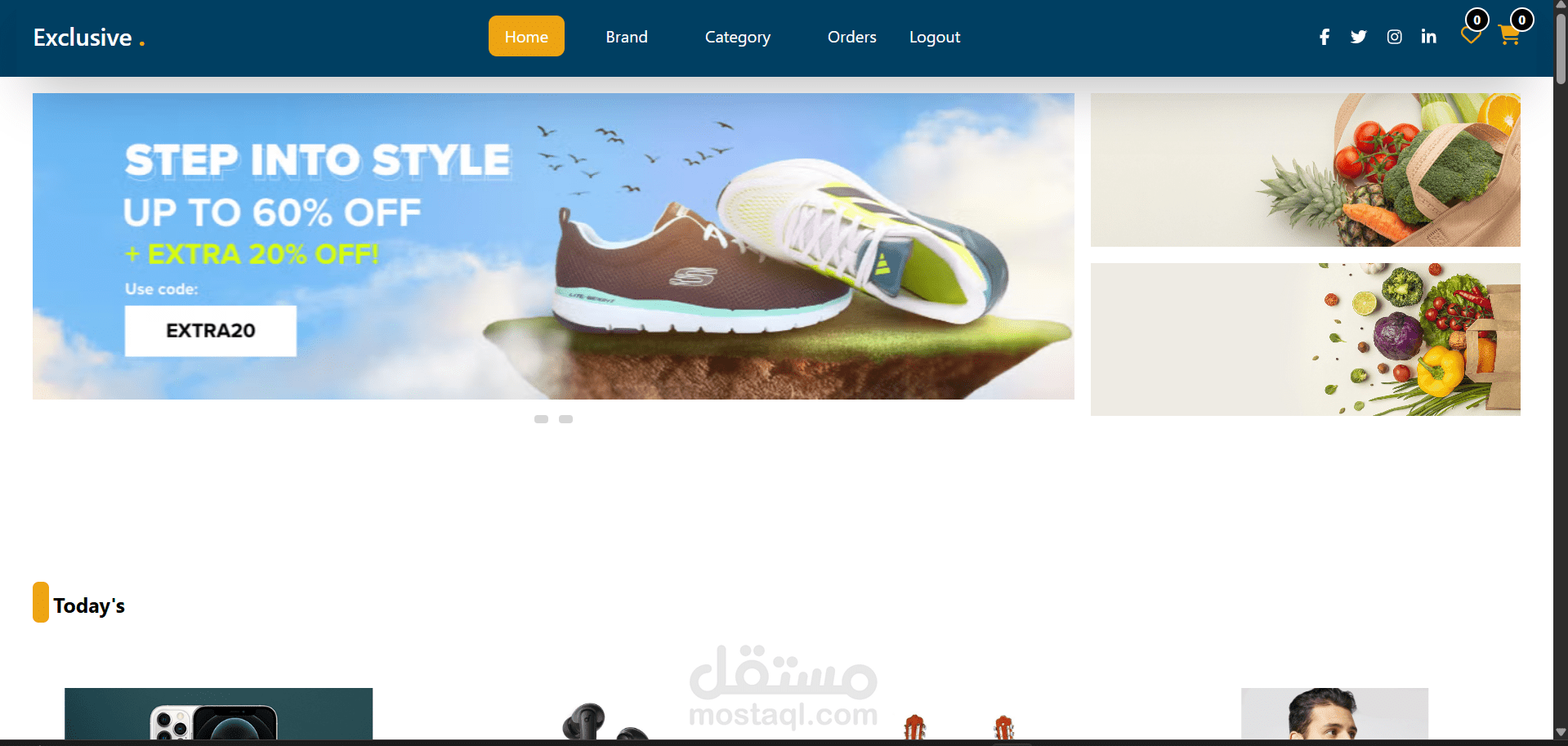ُE-commerce app
