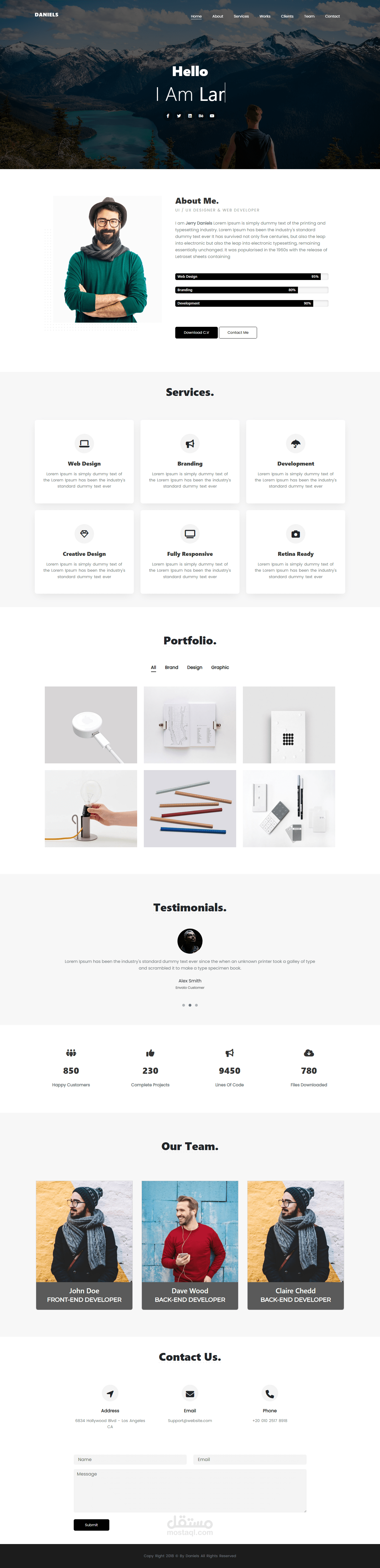 Daniels portfolio