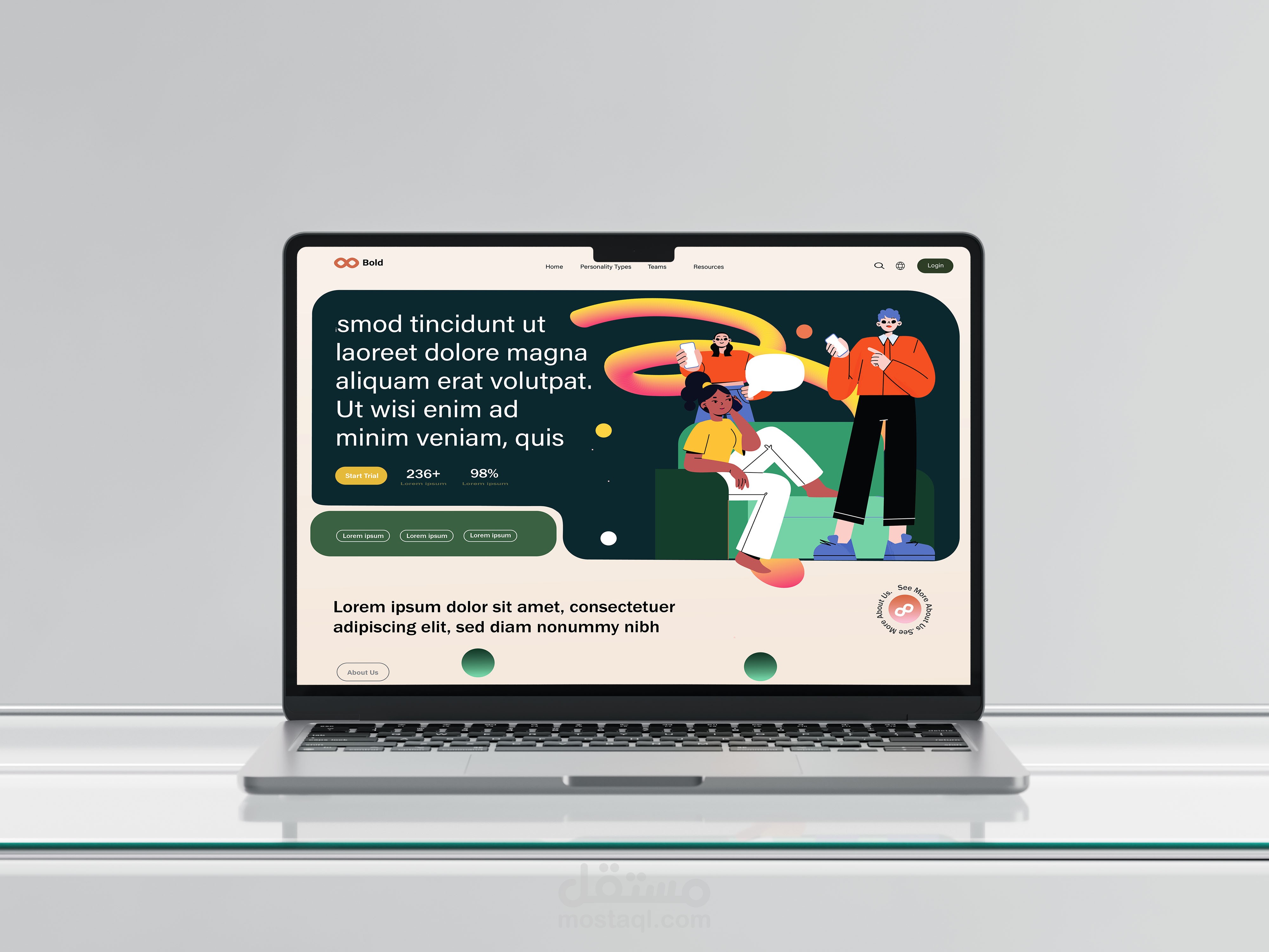 bold website