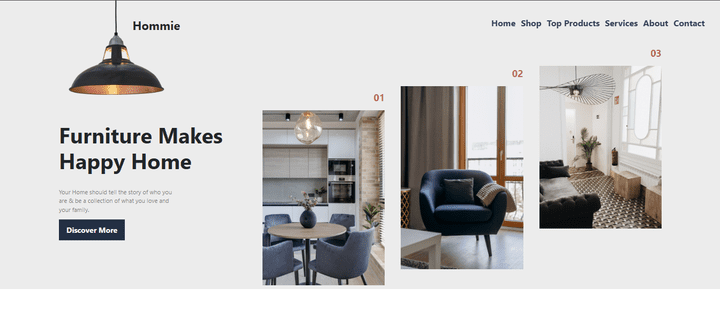 Furniture Shop Website