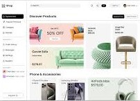 تصميم UX/UI لمتجر الكتروني