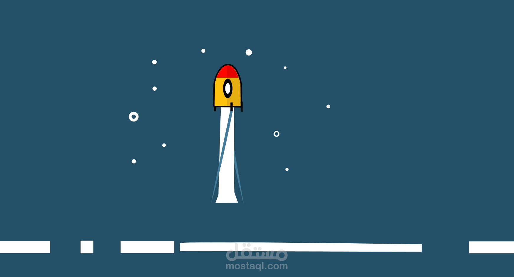 moving rocket in spacetime