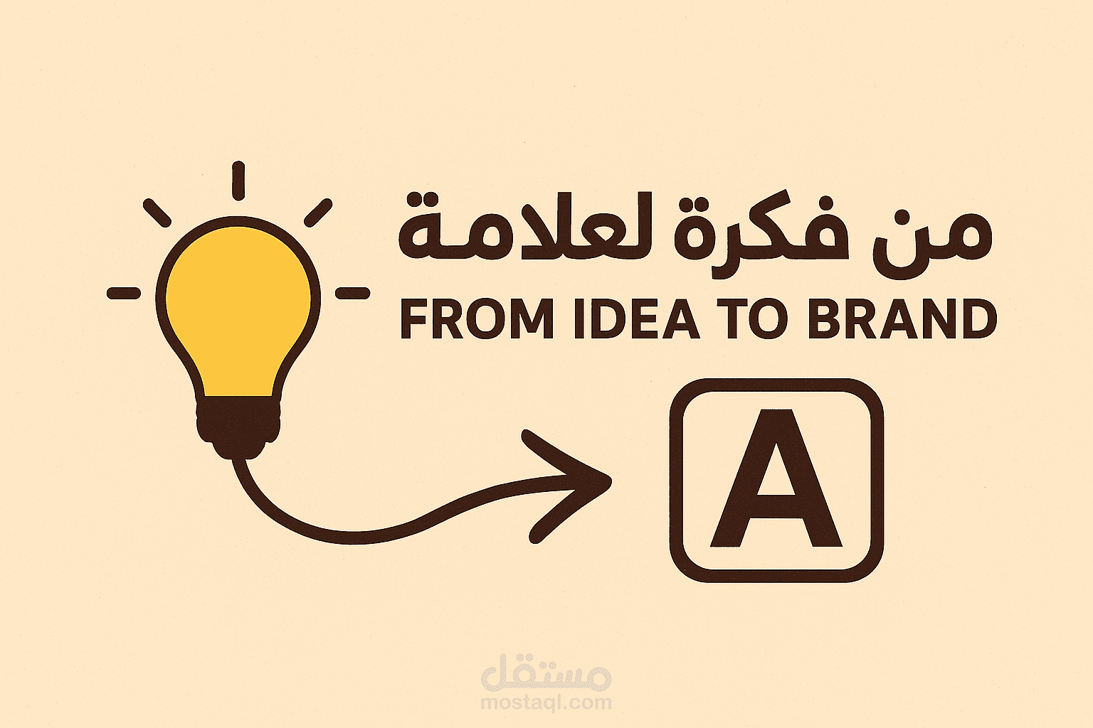 من فكرة لعلامة