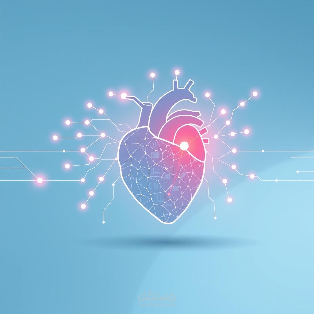 تطبيق توقع أمراض القلب باستخدام تعلم الآلة