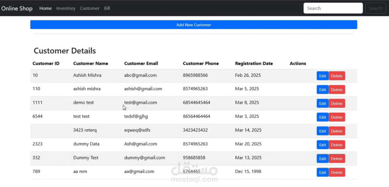 تطبيق مطعم متكامل — واجهة أمامية حديثة بتقنيات Angular