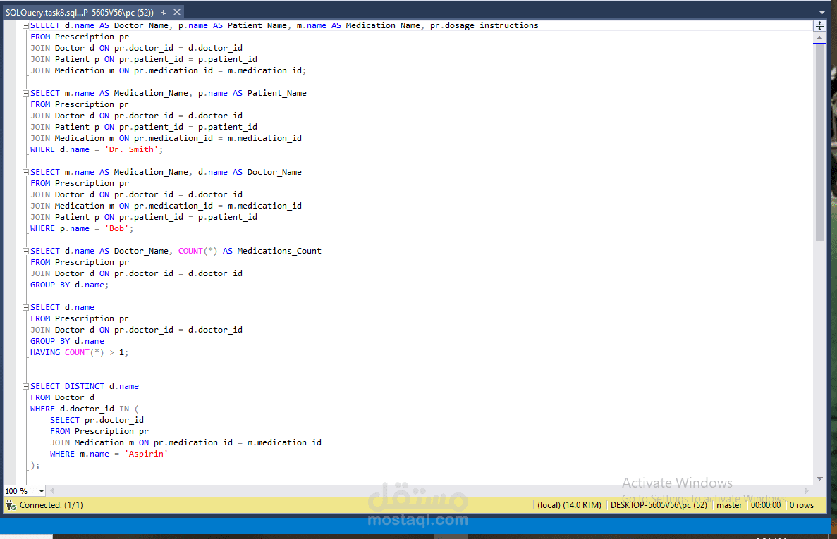 SQL database