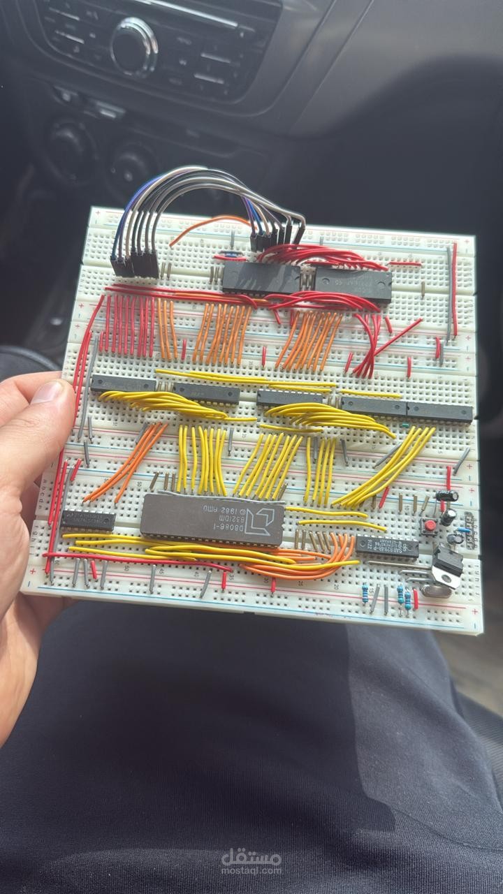 كمبيوتر مصغر قائم على المعالج 8086 – 8086 Microprocessor-Based Mini Computer