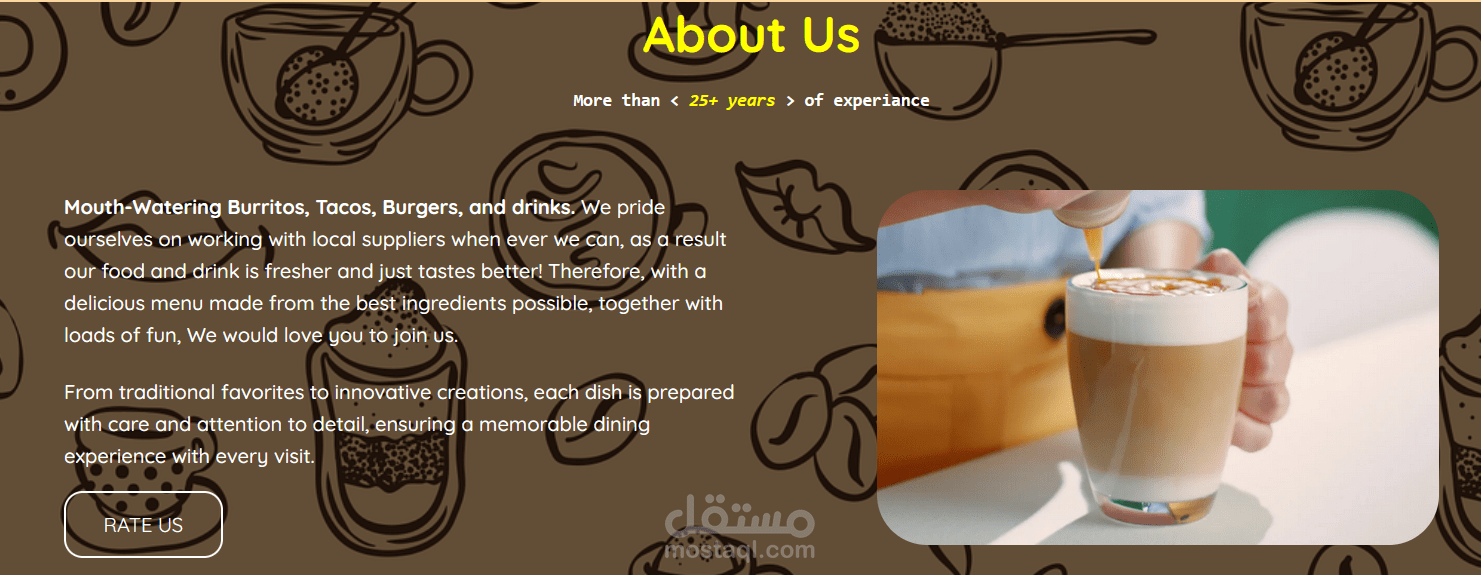 Cafe Website