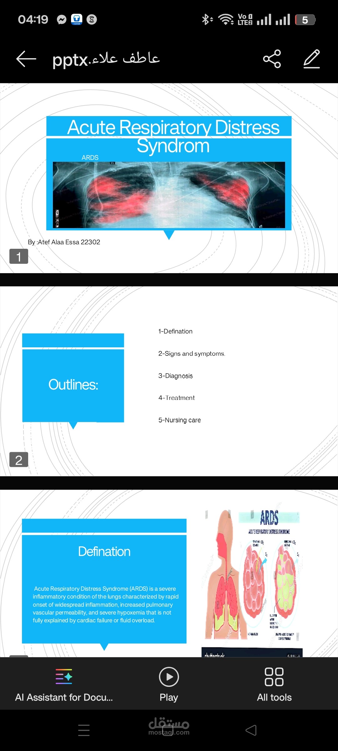 PowerPoint presentation